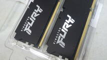 ■Kingston■288pin DDR5-5200 32GB(16GBx2)■FURY Beast [KF552C40BBK2-32]■中古■　★即決★_画像8