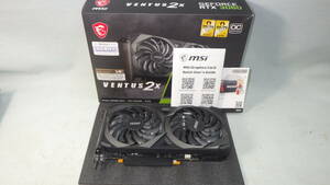 ■msi■トルクスファン3.0採用■GeForce RTX 3060 VENTUS 2X 12G OC■中古■　★即決★