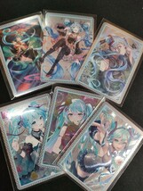 1円スタート 匿名配送 ACGカード 海外ファンカード 　初音ミク①_画像1