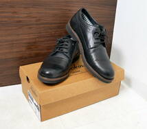 ▲(R511-F48) Hawkins ホーキンス 革靴 ビジネスシューズ HL60022 HAYES PLAIN 42EUR 26.5~27.0cm 黒 ブラック _画像1