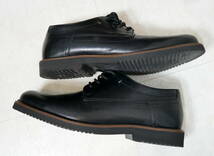 ▲(R511-F48) Hawkins ホーキンス 革靴 ビジネスシューズ HL60022 HAYES PLAIN 42EUR 26.5~27.0cm 黒 ブラック _画像5