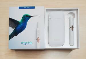 美品 IQOS 2.4Plus ホワイト 本体キット アイコス 2.4プラス 本体キット 加熱式タバコ 喫煙グッズ