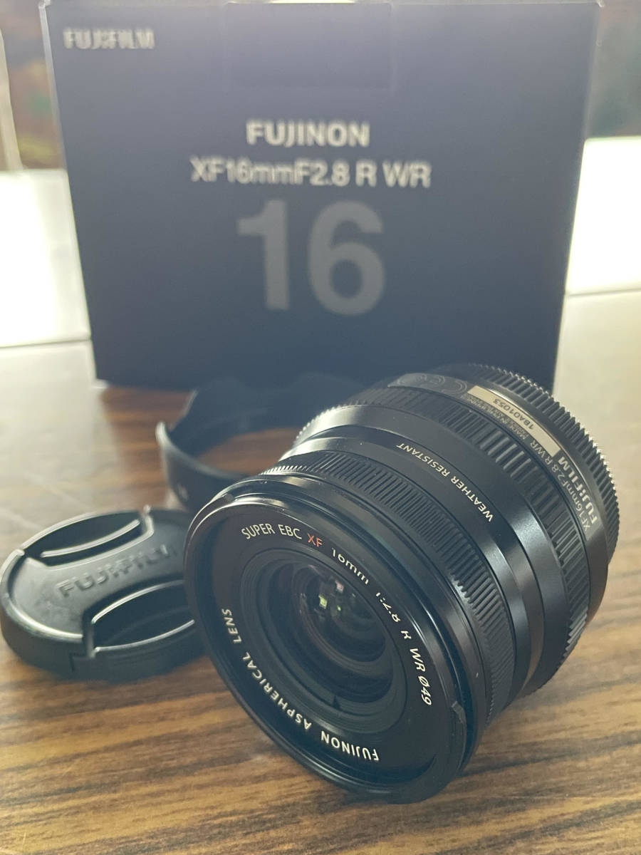 富士フイルム フジノンレンズ XF16mmF2.8 R WR [シルバー