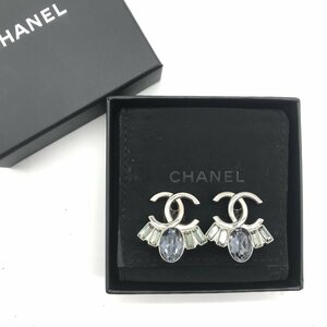 CHANEL シャネル ココマーク シルバー イヤリング 箱付き 展示品 A998