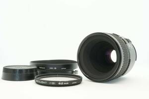 【美品】実写確認済み 究極解像度レンズ ニコン Ai AF Micro Nikkor 60mm f2.8 Fマウント カビ くもりなく綺麗な光学 AF Nikon