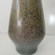 1960s～1970s マルティグラス 花瓶 高さ29cm×口径11cm×直径14.8cm [ビンテージ ガラス工芸品 昭和レトロ 日本美術 硝子花瓶 花器]_画像2