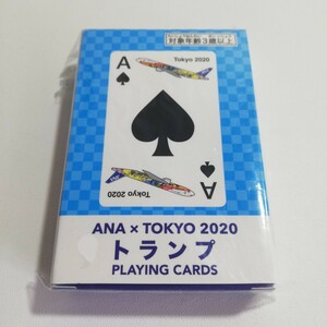 日本航空 ANA × TOKYO2020 オリンピック トランプ 未使用品 