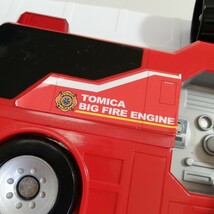 TAKARATOMY/タカラトミー 消防車/緊急車両 『ぶるぶる放水! BIGファイヤーエンジン』全長30cm トミカタウン 車両動作〇_画像9