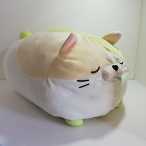 レア SEGA限定 ごろねこサミット もちもち ジャンボ ぬいぐるみ ヨモギダ 48cm [キャラクター グッズ]