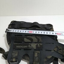 KILONINER キロナイナー M4 Tactical MOLLE Vest Laser Cut XSサイズ MULTICAM BLACK 未使用品 [マルチカムブラック 犬 ハーネス ドッグ]_画像10