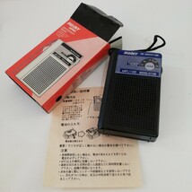 SUNNY JAPAN サニージャパン AM ポケットラジオ 未使用品 動作品 [ビンテージ ラジオ 携帯]_画像1