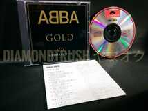 ☆日本語解説付 良品☆『ABBA GOLD GREATEST HITS　アバ ゴールド グレイテスト・ヒッツ』 国内盤BEST ALBUM 全19曲 ♪ ベスト CDアルバム_画像1
