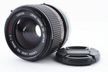 ◆◆【美品】Canon FD 35mm F2 S.S.C 単焦点 広角レンズ FDマウント #141◆◆_画像1