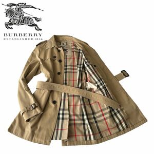 【圧倒的高級感】バーバリープローサム BURBERRY PRORSUM トレンチコート ノバチェック ハニーベージュ XL 大きいサイズ 英国製 ソラーロ