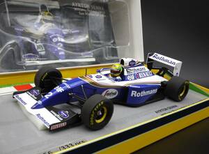 1:18 Minichamps ウィリアムズ FW16 ラストレース A.セナ #2 ロスマンズ仕様 サンマリノGP イモラ Senna 限定BOX