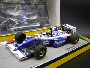 1:18 Minichamps ウィリアムズ FW16 ラストレース A.セナ #2 ロスマンズ仕様 サンマリノGP イモラ Senna 限定BOX