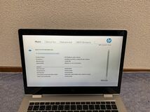  hp EliteBook x360 1030 G2 タッチパネル CPU Corei5- 7200U 2.50GHz メモリ 16GB_画像2