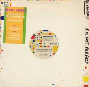 即決(12)I'M NOT PERFECT/GRACE JONES *GARAGE, LARRY LEVAN EDIT, US PROMO!!