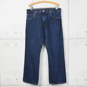 Levi'sリーバイス◆ニカラグア製◆BOOT CUT 517 ジーンズ◆ブルー◆W34