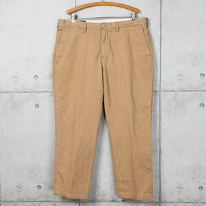 Poloラルフローレン◆PRESTON PANT◆プレーンフロント チノパン◆ダークカーキ◆W38