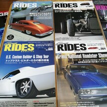 計6冊セット Custom RIDES MAGAZINE(カスタムライズマガジン) モダン ホットロッド アメ車 ローライダー ビルダー アメリカン 送料520円他_画像2