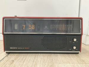 ☆中古品★SONY ソニー TFM-C400 FM/AM DIGITAL CLOOK RADIO デジタルクロックラジオ パタパタ時計