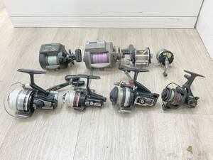 ◇リール◆RYOBI CCS SB-02/SB-05/OLYMPIC midget no.2 LW-Ⅱ/DAIWA Sea line No.12/SPORTLINE ST-1000X 他 釣り具 電動 いろいろ 8点