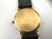 SEIKO セイコー 4J80-0010 クレドール 18KT 刻印 　クオーツ レディース腕時計　CREDOR 　現状品　 白文字盤_画像4