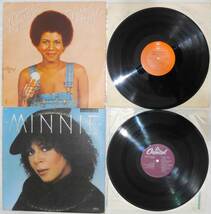 【送料込 LP×２】Minnie Riperton - Perfect Angel (US Kendun刻印), Minnie (US）Lovin’ You AOR Stevie Wonder Mariah Carey クーポン_画像1