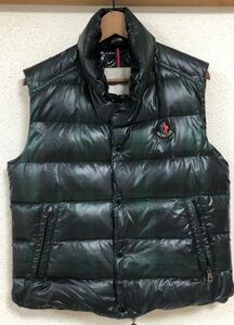 MONCLER モンクレール ダウンベスト ブラックウォッチ