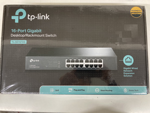 新品未開封　TP-Link スイッチングハブ ギガ 16ポート 金属筐体 アンマネージ 無償永久保証 TL-SG1016S