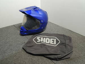 △SHOEI ショウエイ HORNET ホーネット ブルー ヘルメット XLサイズ バイク バイク用品/管理7809B11