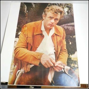 ジェームス・ディーン JAMES DEAN 大判 ポスター 約60×90cm◆フリンジジャケットを着たジミー