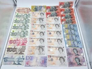 ◆海外紙幣◆カナダ/イングランド/オーストラリア/旧札 古札 蔵出し 整理品 外国紙幣 お札 銀行 BANK 世界 コレクション