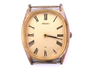 SEIKO セイコー 腕時計 シャリオ 2220-7260 手巻き ケースのみ ２針 アナログ ゴールド カラー