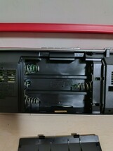  SONY ソニー CFS-E20 ラジカセ ラジオカセットコーダー レッド 赤 ジャンク_画像10