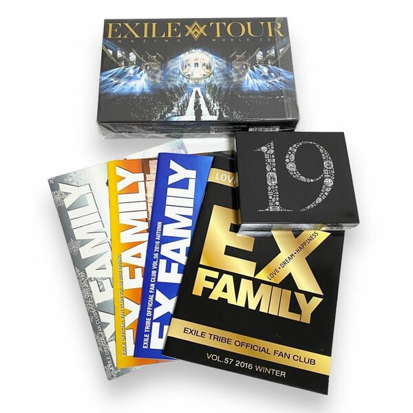 EXILE TOUR2015 Blu-ray・19CD・ファンクラブ会報誌4冊