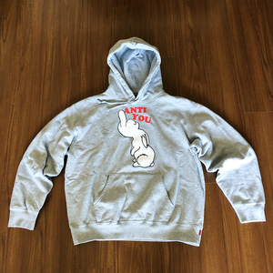 Supreme◆2023SS/Supreme/UNDERCOVER Anti You Hooded Sweatshirt/Mサイズ/Heather Grey/シュプリーム/アンダーカバー