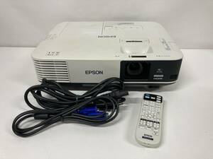 EPSON プロジェクター / EB-2140W / ランプ点灯時間　明るさ：高0H・明るさ：低0H 、動作確認済み、初期化済み