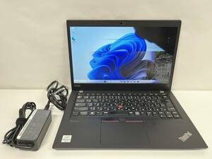 「ジャンク品」Lenovo ThinkPad X13 Gen1 TP00106C / Core i5-10310U 1.700GHz / 8GB / SSD 256GB / Windows 11Pro / 13.3インチ