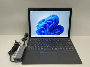 Lenovo ThinkPad X1 Tablet Gen3、TP00089A / Core i5-8250U 1.60GHz / 8GB / SSD 256GB / Windows 11Pro / 13インチ、動作確認済み