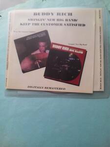 【送料112円】ソCD4724 Buddy Rich Swingin' New Big Band / Keep The Customer Satisfied 2in1 /ソフトケース入り