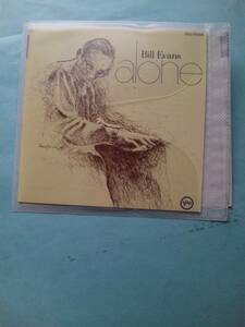 【送料112円】ソCD5064 Bill Evans Alone 旧規格・税表記無し 定価＝3300円 /ソフトケース入り