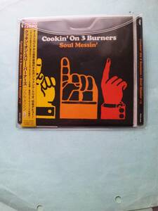 【送料112円】ソCD5111 COOKIN' ON 3 BURNERS - SOUL MESSIN' +2 /ソフトケース入り