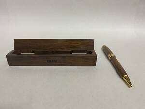 【BMWオリジナルグッズ/非売品】木製ペン＆木製ペンケース