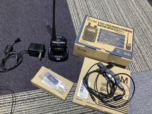 iCOM IC-R6 充電スタンド&メモリー編集セット