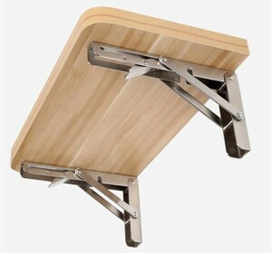 ★最安保証★棚 マリン ステンレス鋼 2個 デッキ テーブル ブラケット 折りたたみテーブル