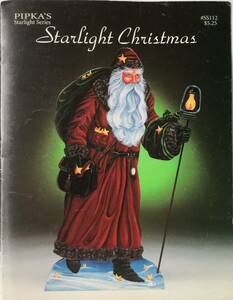 送料無料■ARTBOOK_OUTLET■C2-042★ピプカ スターライトクリスマス サンタとツリー STARLIGHT CHRISTMAS Pipka デザイン TOLE トール 図案