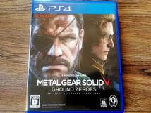 【即決&動作確認済】 メタルギアソリッドV グランド・ゼロズ / METAL GEAR SOLID V GROUND ZEROES / 諜報潜入アクション / PS4ソフト_画像1