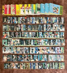 カルビー プロ野球カード 1980年代 当時物 340枚以上 アルバム13冊 まとめ売り オールスター 日本シリーズ レアブロック 他 